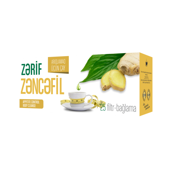 Herba Flora Zərif çay zəncəfilli 25 ədədli - 1
