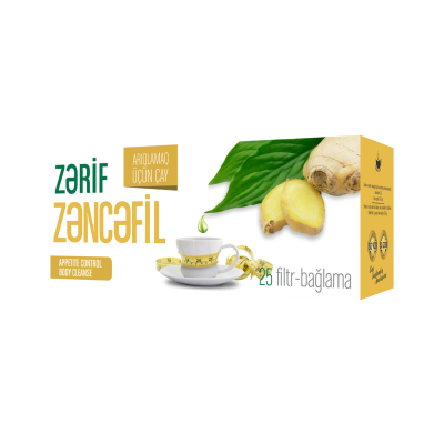 Herba Flora Zərif çay zəncəfilli 25 ədədli - HERBA FLORA