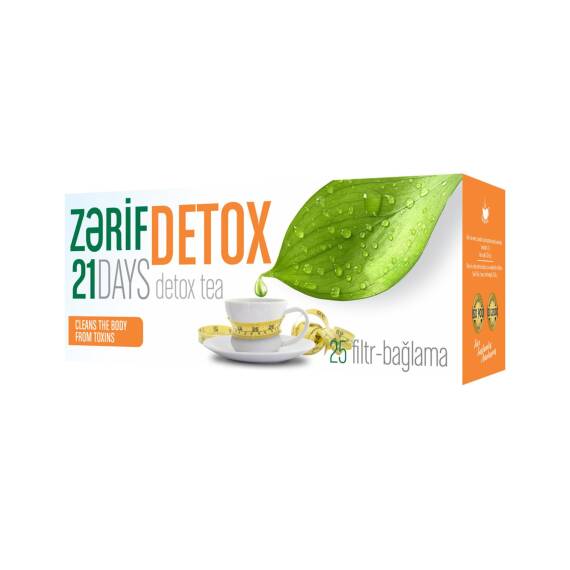 Herba Flora Zərif Detox çay 25 ədədli - 1