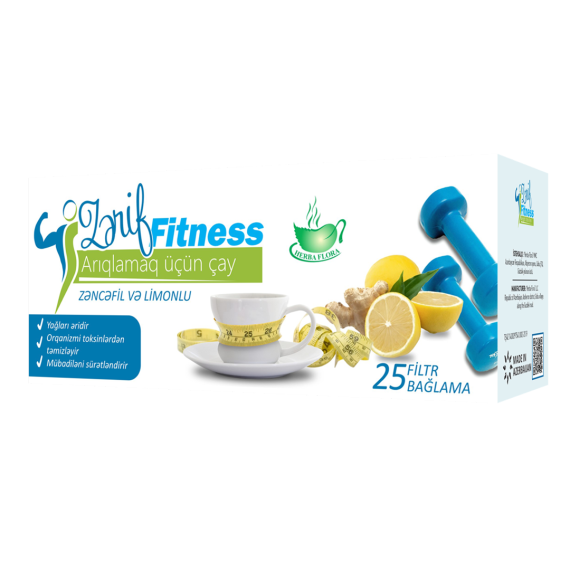 Herba Flora Zərif Fitnes çay 25 ədədli - 1