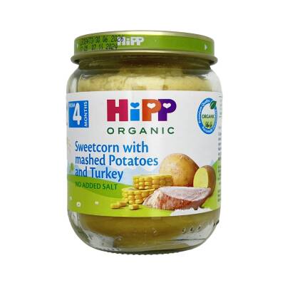 HIPP 6203-01-U ZERIF QARGIDALI HINDUSKA ETI VE EZILMIS KARTOF ILE 125GR - HIPP