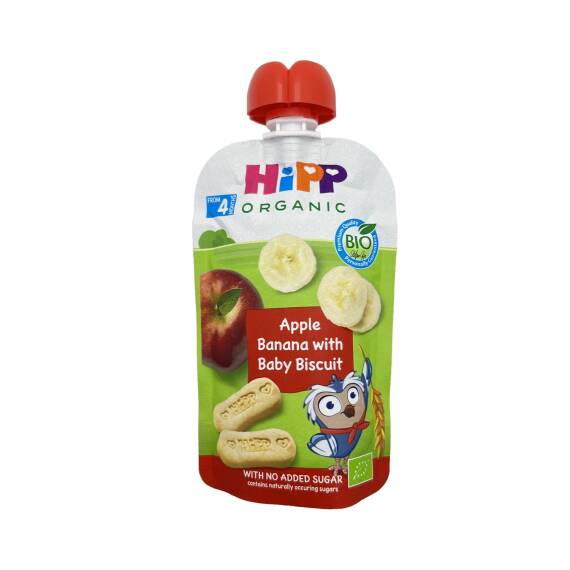HIPP AB8508 ALMA BANAN VE USAQ PEÇENYASI 100GR - 1