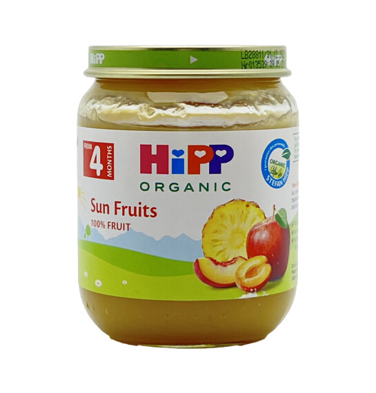 HİPP Günəş Meyvələri püresi (4ay+) 125 qr - HIPP