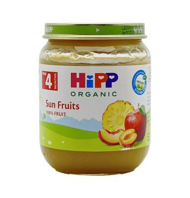 HİPP Günəş Meyvələri püresi (4ay+) 125 qr - HIPP