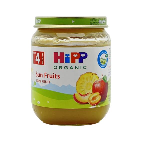 HİPP Günəş Meyvələri püresi (4ay+) 125 qr - 1