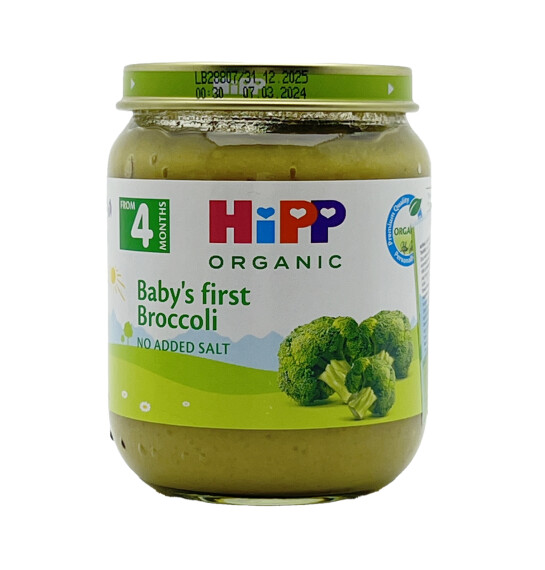 HİPP İlk Brokoli Uşaq püresi (4ay+) 125 qr - HIPP
