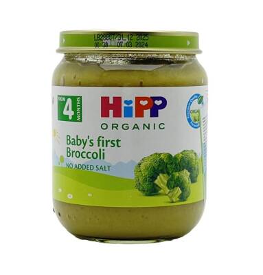 HİPP İlk Brokoli Uşaq püresi (4ay+) 125 qr - HIPP
