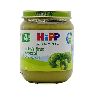 HİPP İlk Brokoli Uşaq püresi (4ay+) 125 qr - HIPP