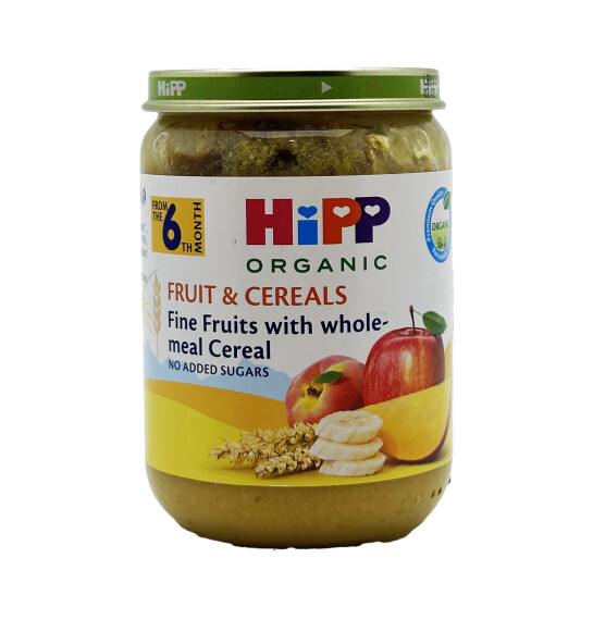 Hipp Zərif meyvə dilimləri taxıl 190qr - HIPP