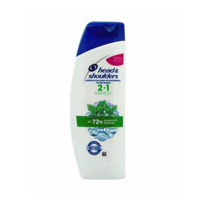 H&S 2/1 Menthol Refresh şampun 200 ml - HEAD&SHOULDERS