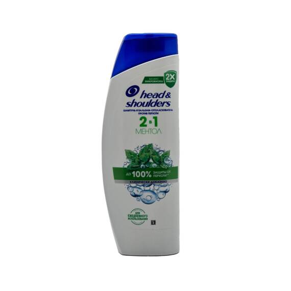 H&s 2/1 Menthol Refresh Şampun, 400 ml - 1