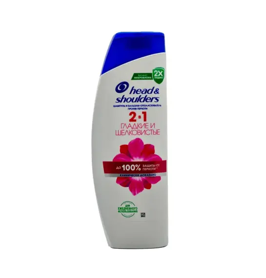 H&S 2/1 Smoth&Silky şampun 200 ml - 1