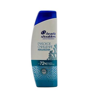 H&S dərindən təmizləmə detox şampun 400 ml - HEAD&SHOULDERS