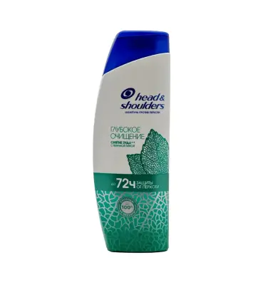 H&S dərindən təmizləmə qaşınma əleyhinə şampun 400 ml - 2