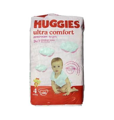 HUGGIES 3628 ULTRA CONFORT 4 8-14KQ N66 QIZ - 