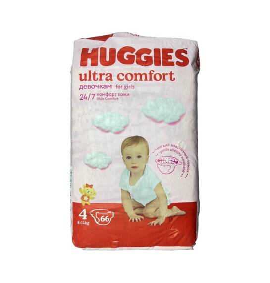 HUGGIES 3628 ULTRA CONFORT 4 8-14KQ N66 QIZ - 1