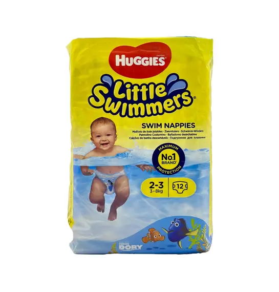 Huggies Çimərlik bezi 2-3 ölçü 3-8 kq N12 - 1