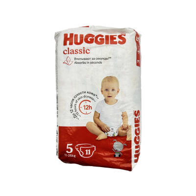 Huggies Classic 5 11-22 kg N11 3161 - HUGGIES