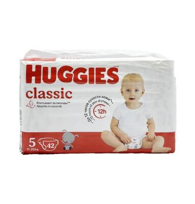 Huggies Classic 5 bez 11-25 kq N42 - HUGGIES