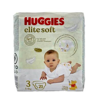 Huggies Elite Soft 3 / 5-9 kq bez N21 - HUGGIES