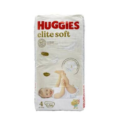 Huggies Elite Soft 4 bez 8-14 kq N54 - HUGGIES