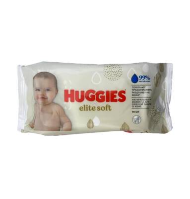 Huggies Elite Soft salfetka N64 - HUGGIES