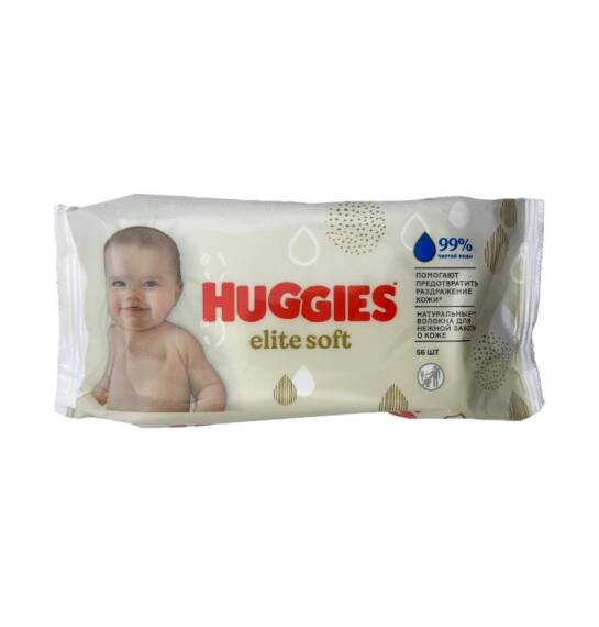 Huggies Elite Soft salfetka N64 - 1