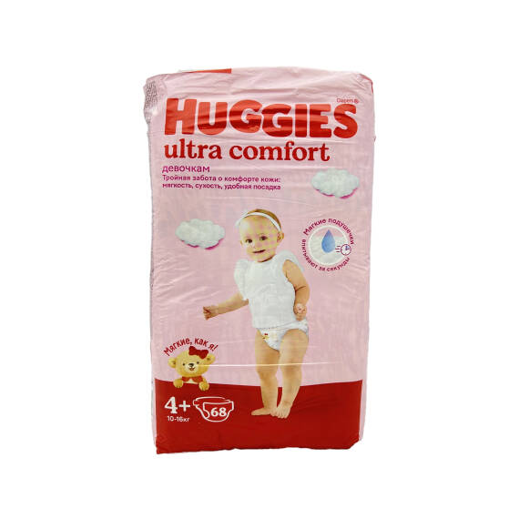 HUGGIES ULTRA COMFORT 10-16KG(4) N68 QIZ 3765 - 1