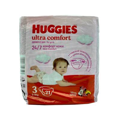 HUGGIES ULTRA COMFORT 5-9 KG N21 (3) QIZ 3543 - 