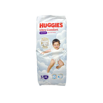 HUGGIES ULTRA COMFORT 5 OGLAN 12-17 N42  1650 - 1