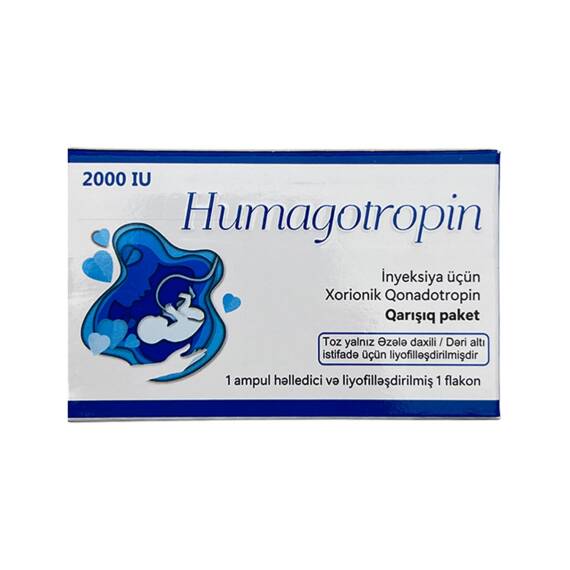 HUMAGOTROPIN 2ML N1 AMP 2000IU - 1