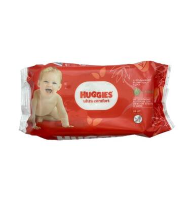 Hyggies Aloe Ultra Comfort salfetka N56 - HUGGIES