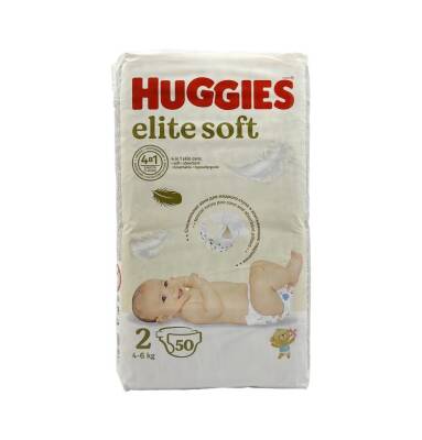 Hyggies Elite Soft 2 / 4-6 kq bez N50 - HUGGIES