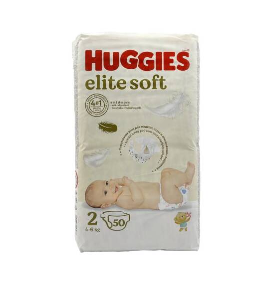 Hyggies Elite Soft 2 / 4-6 kq bez N50 - 1