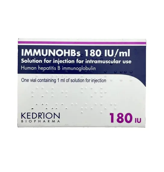 IMMUNOHBS 180 IU 1ML N1 FLK (HEPATIT-B) - 1