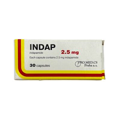 INDAP 2,5MG N30 CAP - 