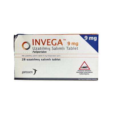 INVEGA 9MG N28 TB - 