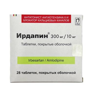 IRDAPIN 300MG/10MG N28 TAB - 