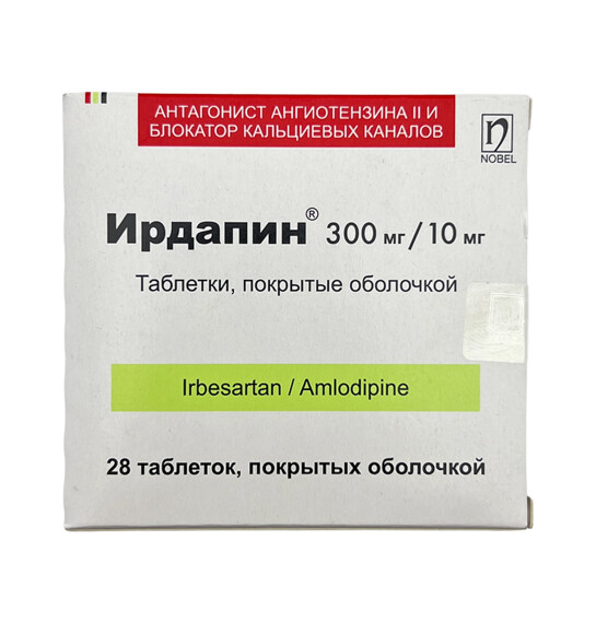 IRDAPIN 300MG/10MG N28 TAB - 