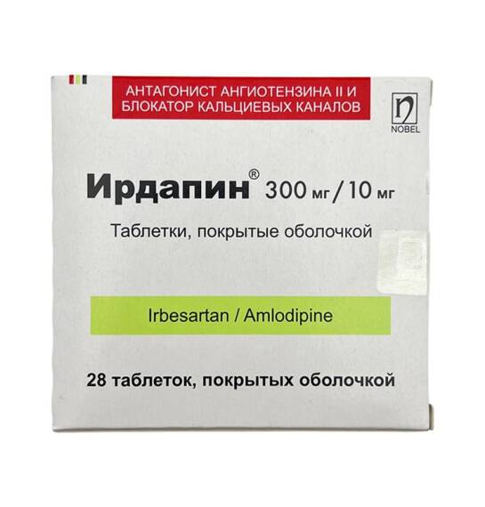 IRDAPIN 300MG/10MG N28 TAB - 1