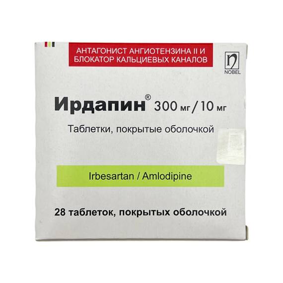 IRDAPIN 300MG/10MG N28 TAB - 1