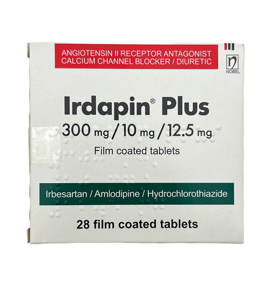 IRDAPIN PLUS 300/10/12,5MG N28 TB - 