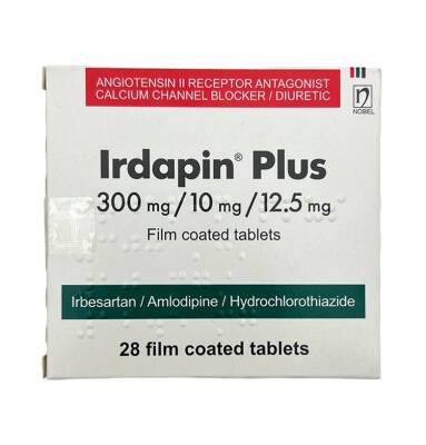 IRDAPIN PLUS 300/10/12,5MG N28 TB - 