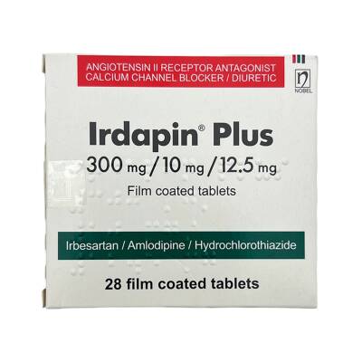 IRDAPIN PLUS 300/10/12,5MG N28 TB - 