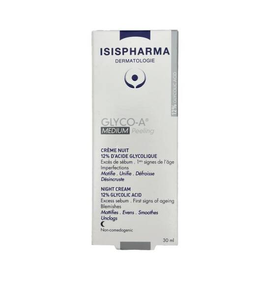 İsis Pharma Glyco-A 12 % orta peeling krem 30 ml - 1