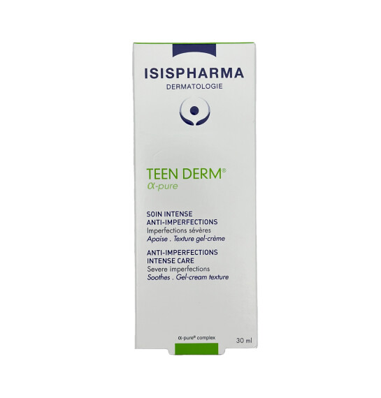 isis Pharma Teen Derm Alpha Pure gel-krem 30 ml - ISIS PHARMA