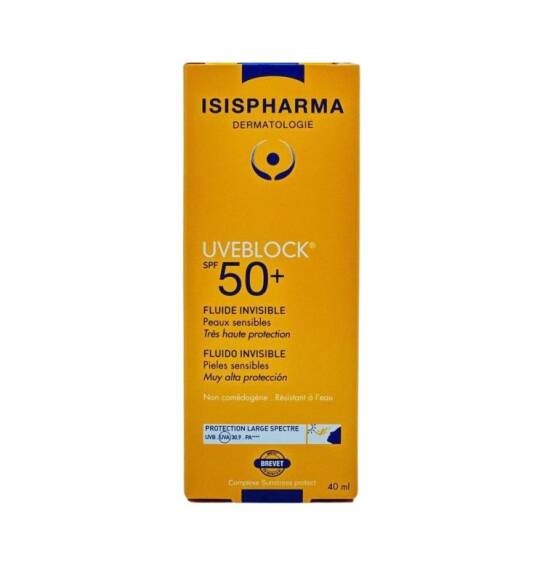 İsis Pharma Uveblock SPF 50 mineral krem 40 ml - 1