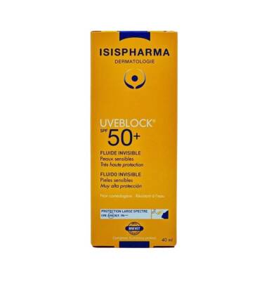 İsis Pharma Uveblock SPF 50 mineral krem 40 ml - ISIS PHARMA