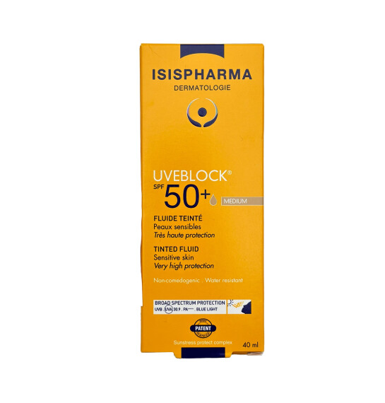 İsis Pharma Uveblock SPF 50 orta axıcı krem 40 ml - ISIS PHARMA