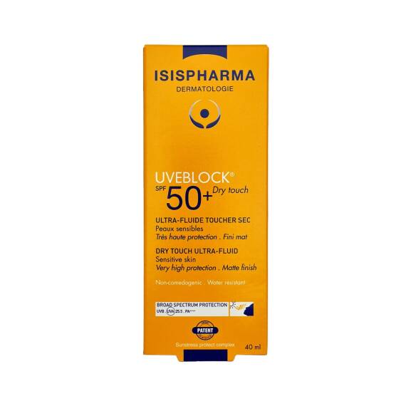 İsis Pharma Uveblock SPF 50 quru toxunuşlu ultra axıcı krem 40 ml - 1